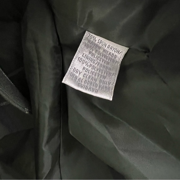 Jacqueline Ferrar Olive Green Plaid School Boy Style Dark Academia Blazer - Picture 6 of 10